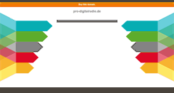 Desktop Screenshot of pro-digitalradio.de