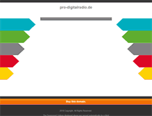 Tablet Screenshot of pro-digitalradio.de